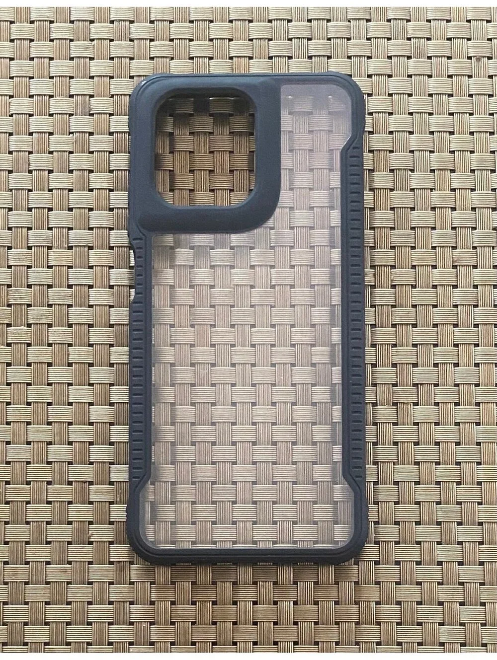 Onn Dual-Layer Case for Motorola moto g PLAY (2026) Black/Clear